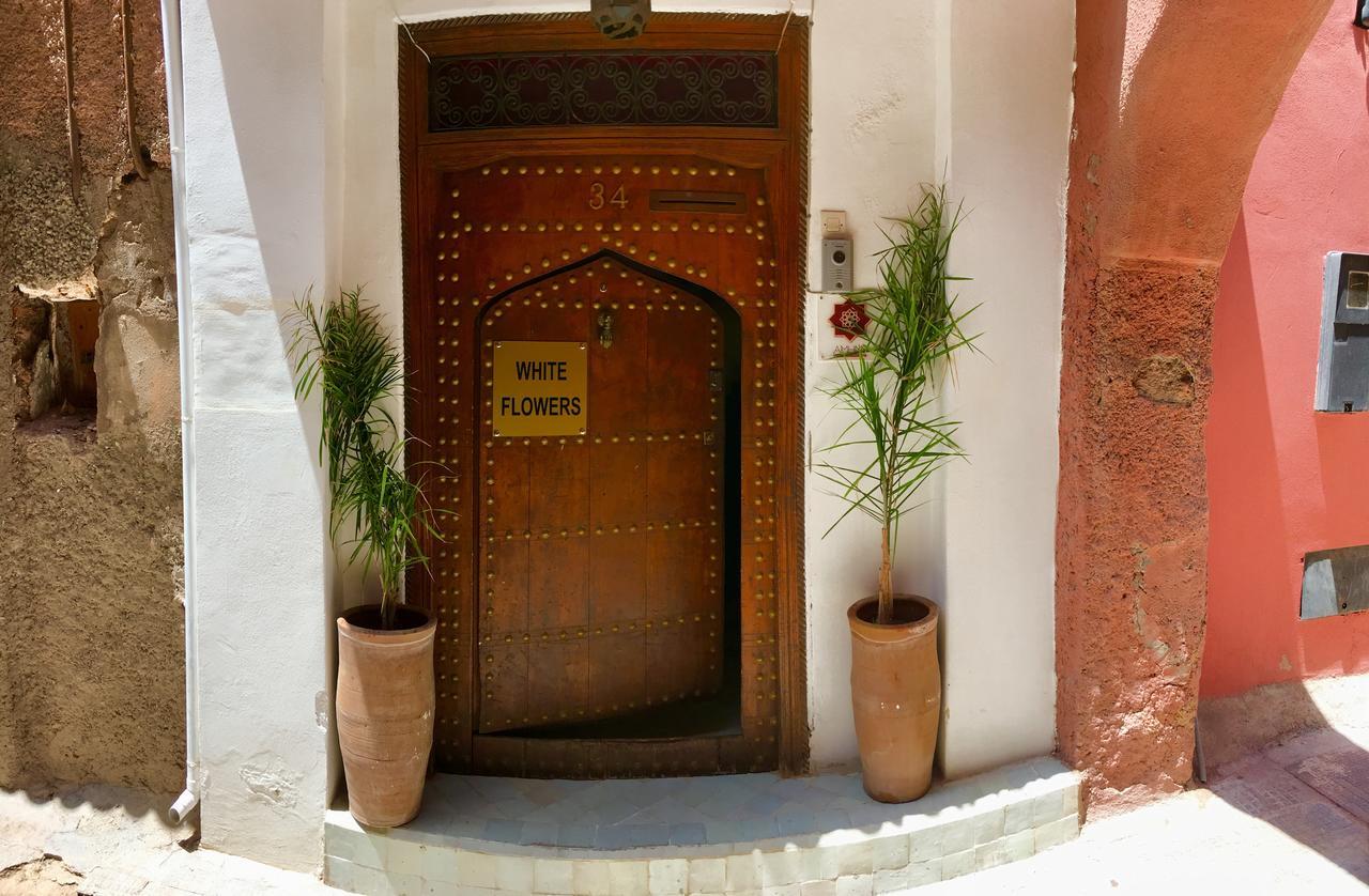 Riad White Flowers Марракеш Екстер'єр фото